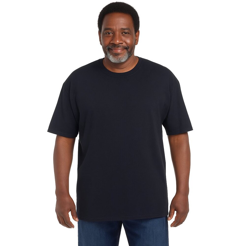 Kirkland Signature Men's Crew Neck 6-pack Black, L